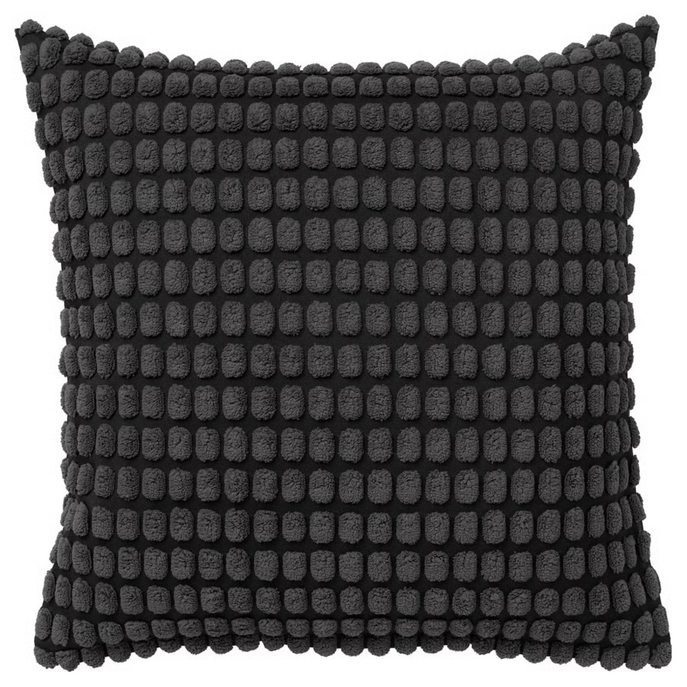 Textured Pom-Pom Square Throw Cushion Cover 20x 20